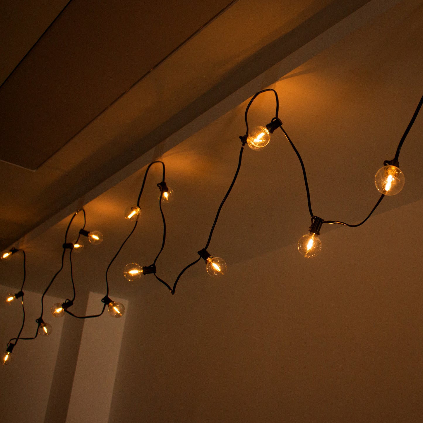 SOLMIRA® Cadena de Luces, 25 LEDs de Interior, Luz Cálida, Certificado CE y RoHS