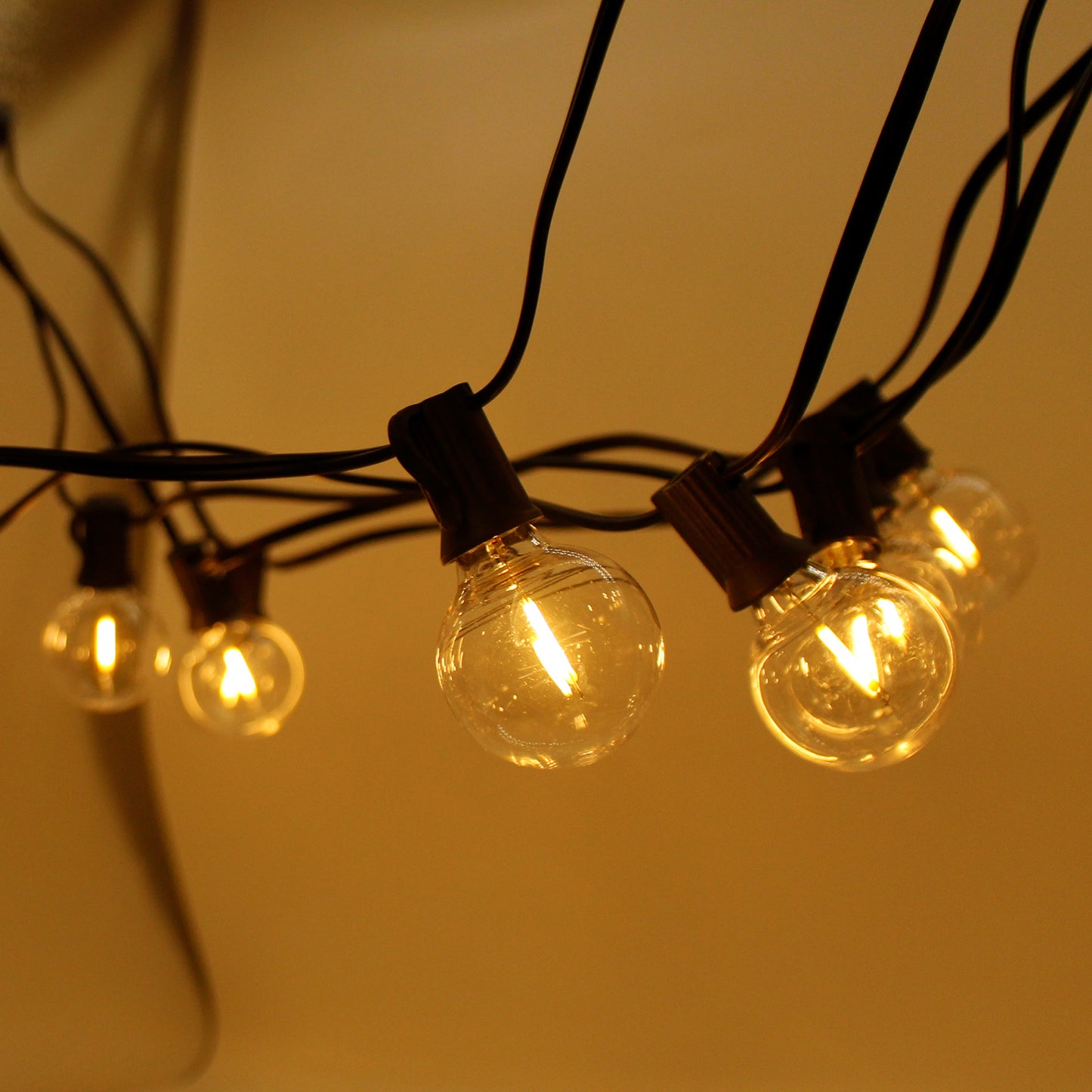 SOLMIRA® Cadena de Luces, 25 LEDs de Interior, Luz Cálida, Certificado CE y RoHS