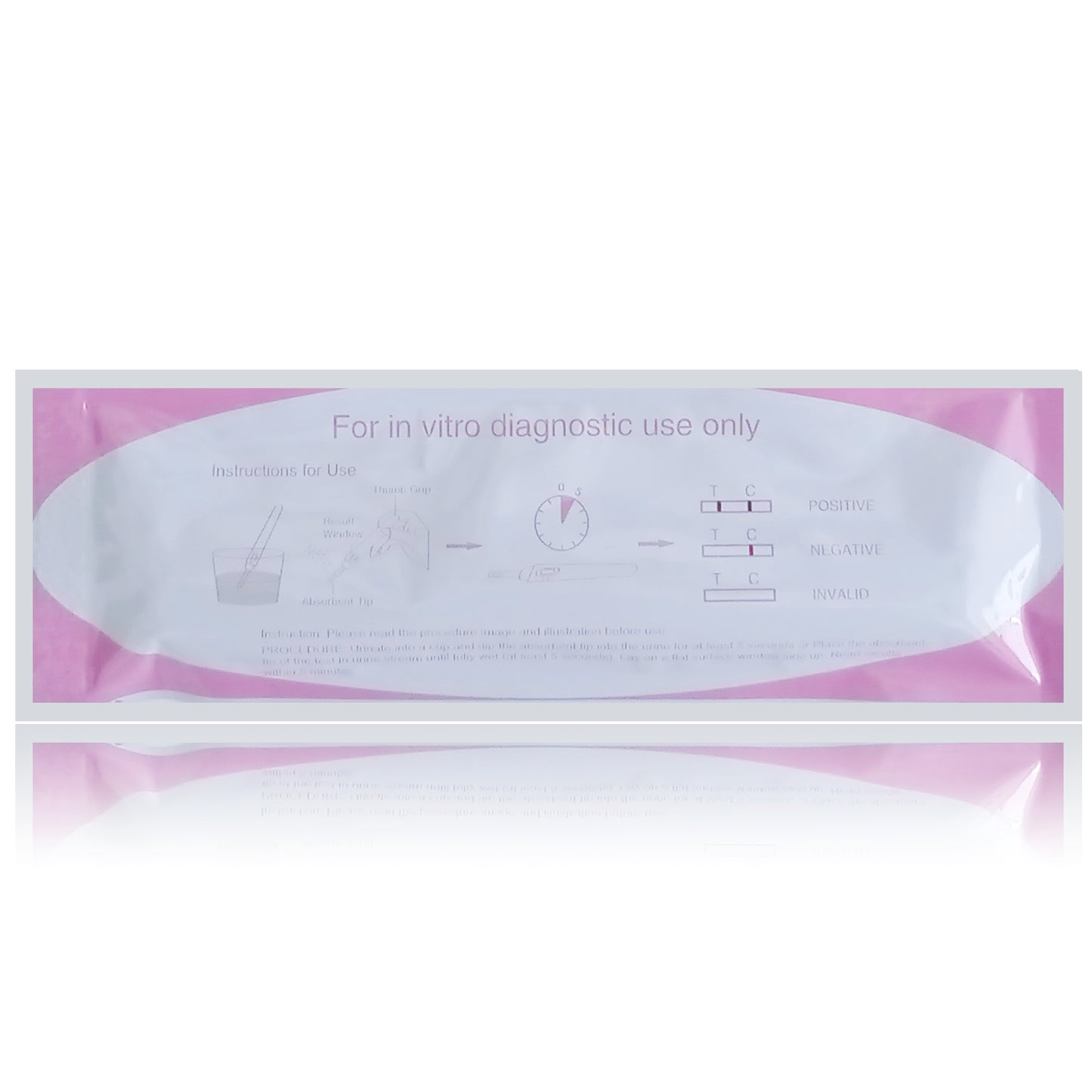 SOLMIRA® Test de Embarazo, 5 Unidades, Detección Temprana, Prueba HCG, CE 0123