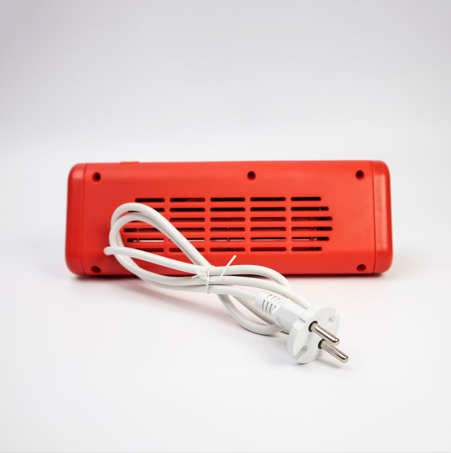 SOLMIRA® Mini Calefactor Cerámico de Escritorio, Rojo, Modo Frío y Calor, Temperatura Constante, Bajo Consumo, Certificado CE y RoHS
