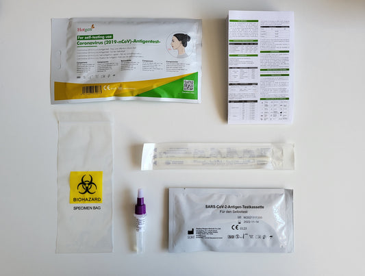 Hotgen Test Nasal Rápido Antígenos SARS CoV-2, 1 Tests